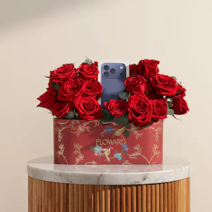 Apple iPhone 17 Pro Max Deep Blue 512GB | Love Roses Box