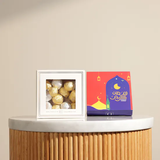 Ghazl Chocolatier Ramadan Chocolate Truffle Box | Spirit of Sharing Flowers