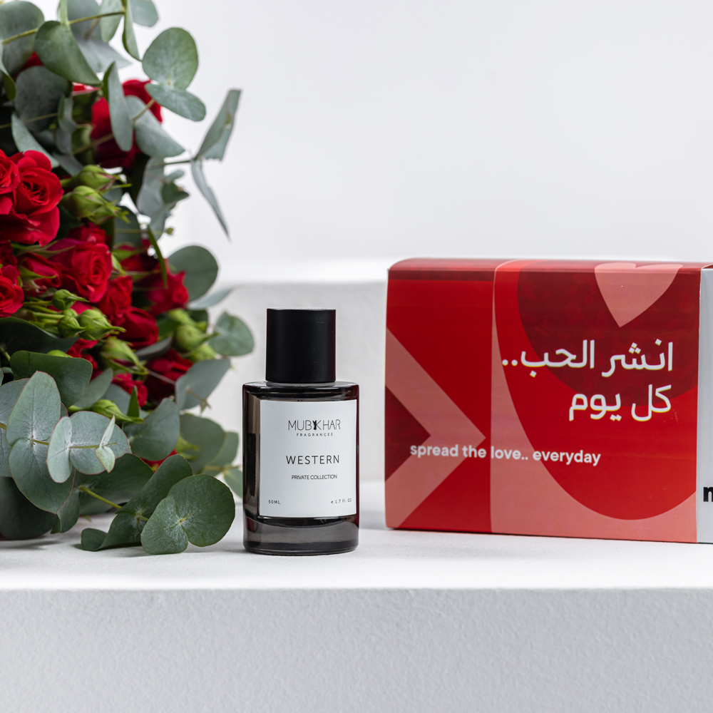 عطر ويسترن من مبخر| باقه الحب
