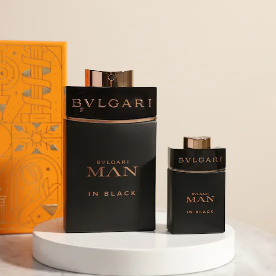مجموعة عطر مان إن بلاك أو دي بارفيوم للرجال من بولغري