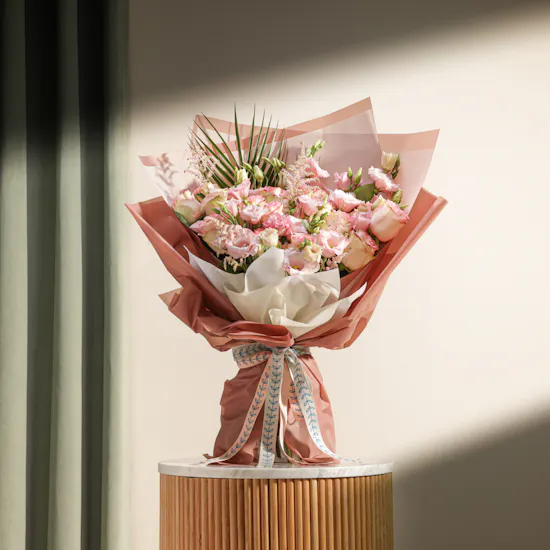 Pink Flowers Bouquet