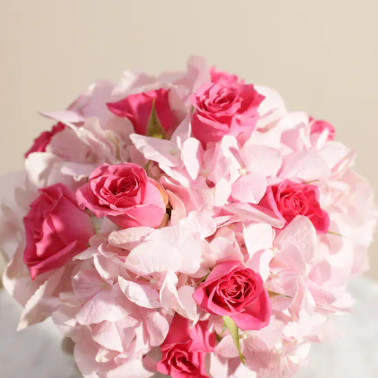 Femininity's Crown Flower Vase