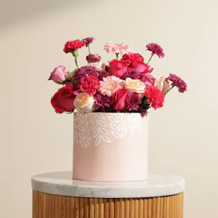 Colorful Flower Box