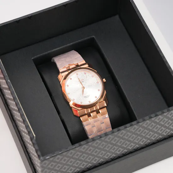 Avalieri Prestige Women Watch | Pink Blooms