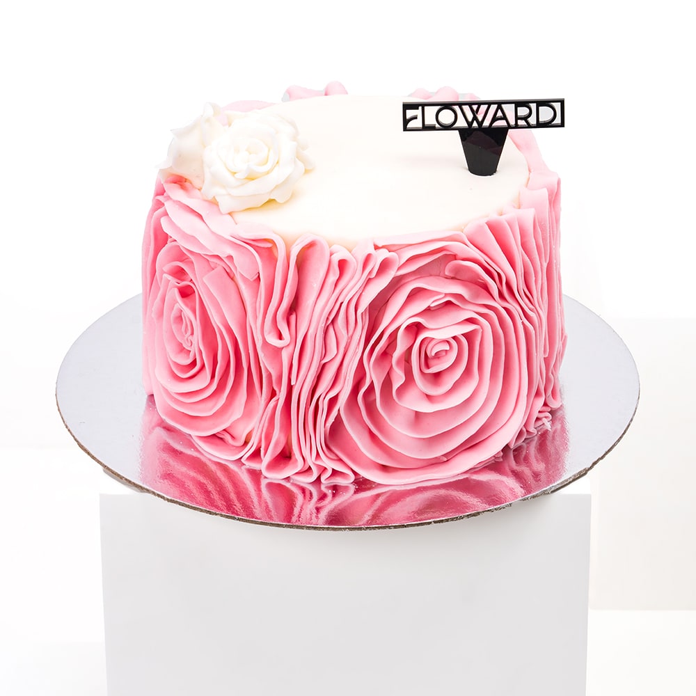 Floward Pink Chocolate Cake