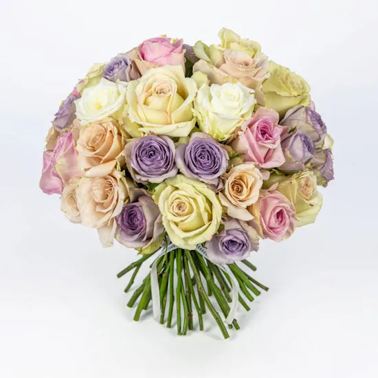 Pastel Dreams | 40 Pastel Mixed Rose Bouquet ♡