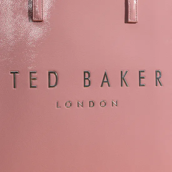 Ted Baker Crinkon Large Pink Crinkle Texture Icon Bag