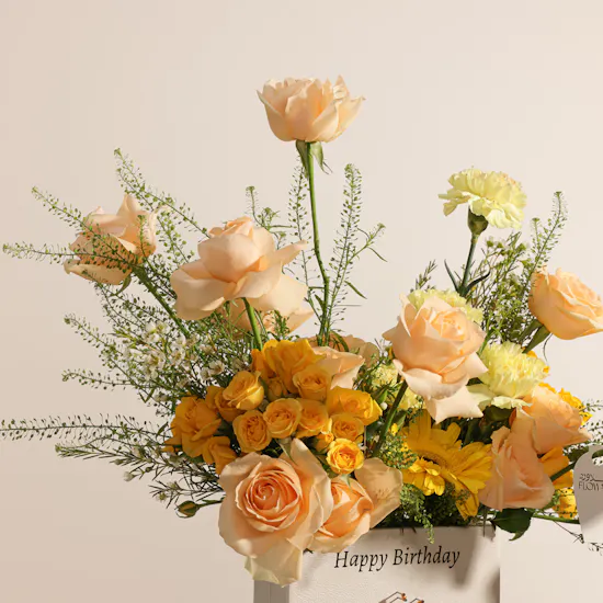 Maisam Qassem Birthday Flowers Vase