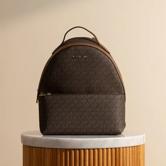 Michael Kors Brown Backpack For Women