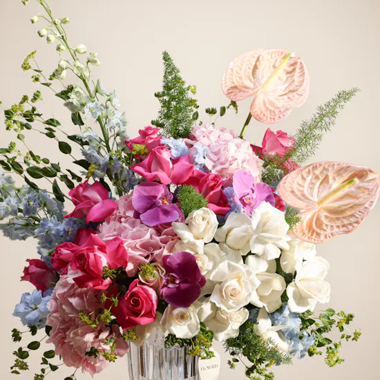 Rogaska Oceania Crystal Flowers Vase