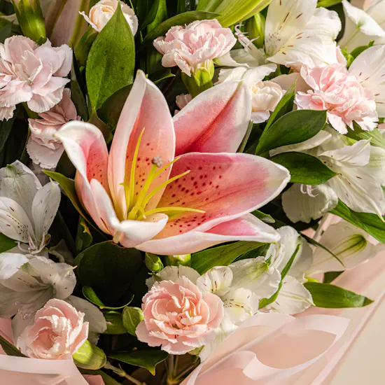 Colorful Flowers Vase