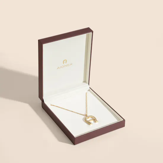 Aigner Luna Gold Tone Women's Necklace