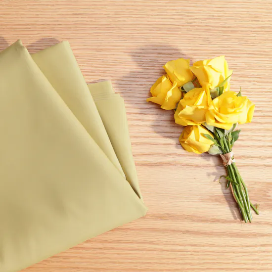 Saaf Talibo Fabrice Dishdasha | Yellow Baby Rose
