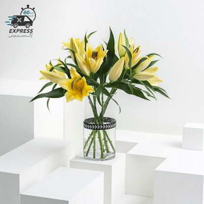 Yellow Lilies