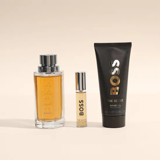 مجموعة عطر بوس ذا سنت أو دو تواليت للرجال من هوغو بوس