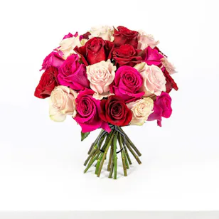 25 Delightful Roses Bouquet 25 Delightful Roses Bouquet