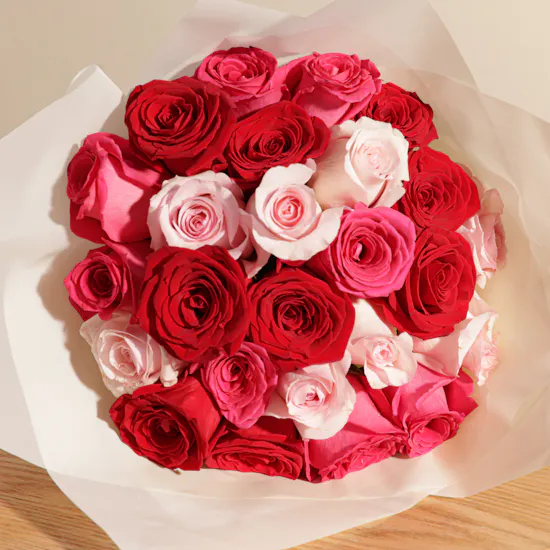 Eternal Roses Charm Bouquet