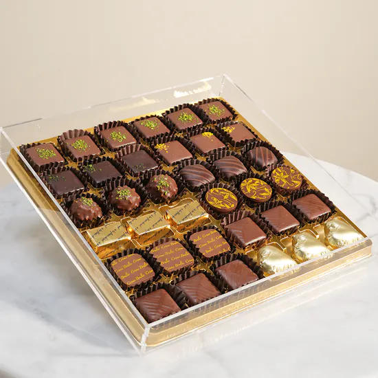Schaal Golden Elegance Chocolate Box