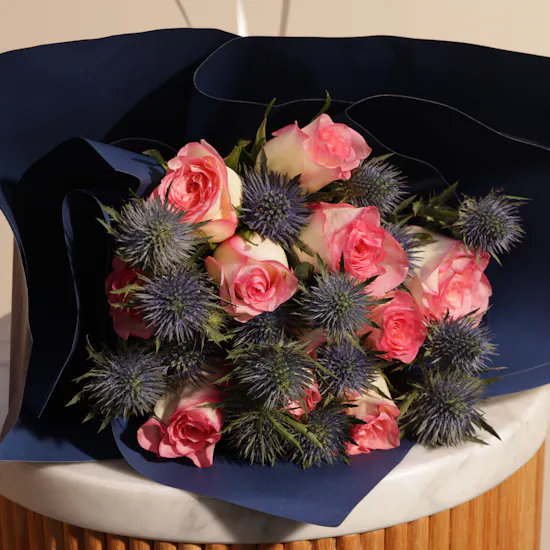 It's a Girl Pink Balloons | Flowers Bouquet