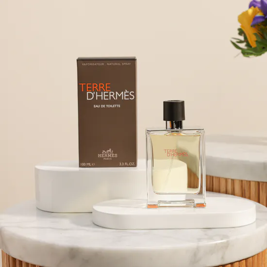 Hermès Terre D'Hermès EDT For Men | Enchantment Flowers Vase