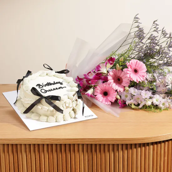 Koko Birthday Queen Chocolate Cake | Bright Bouquet