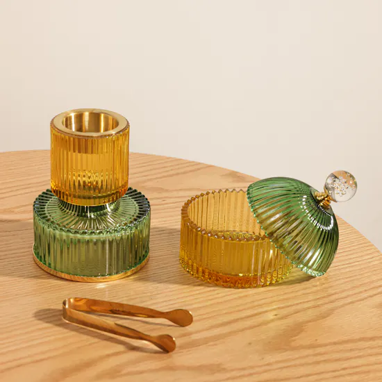 Cascades Glass Mabkhara Set Gift Box