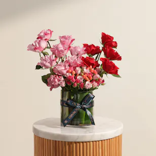 Blush Symphony Rose Vase