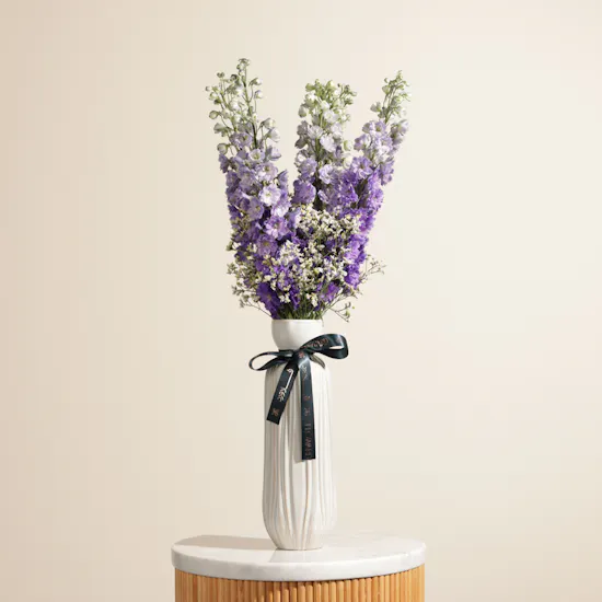 Whispering Petals Flower Vase