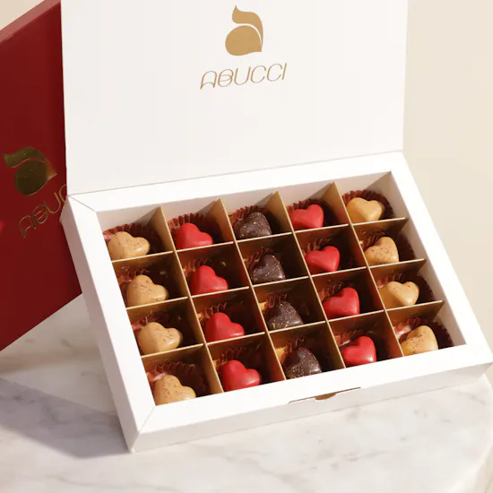 Abucci Heart Chocolates Box