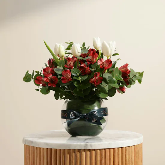 Warm Embrace Flower Vase