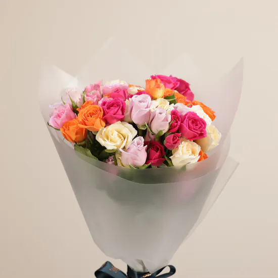 Zia Love Gold Plated Necklace | Stunning Baby Roses