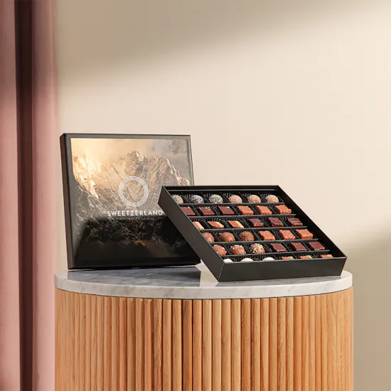 Sweetzerland Black Chocolate Box