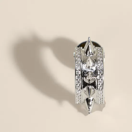 Hilia Mushawak Thin Silver Women's Earrings