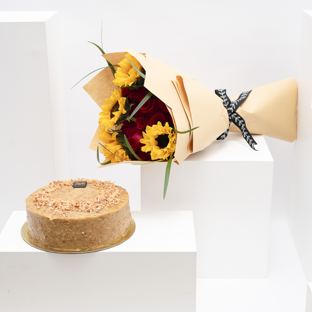 كيكة الشوكولاتة الألمانية من سكر الندى | باقة البهجة