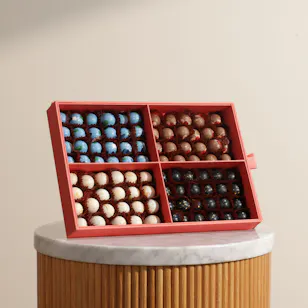 Nua Large Classic Chocolate Bonbon Slipcase Box