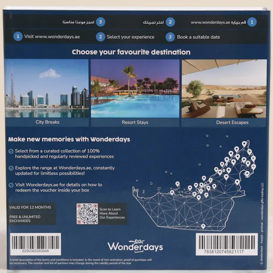 Wonder Gifts Luxury Getaway Voucher