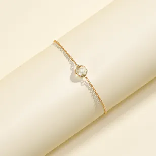 Izmirian Blue Topaz Gold Bracelet
