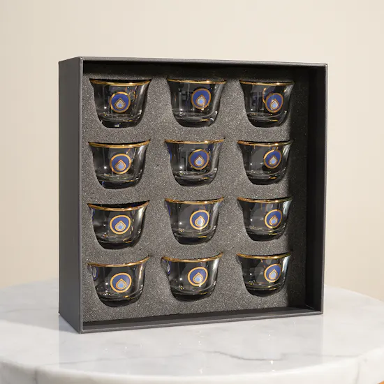 Dimlaj Charm Glass Cawa Cup Set