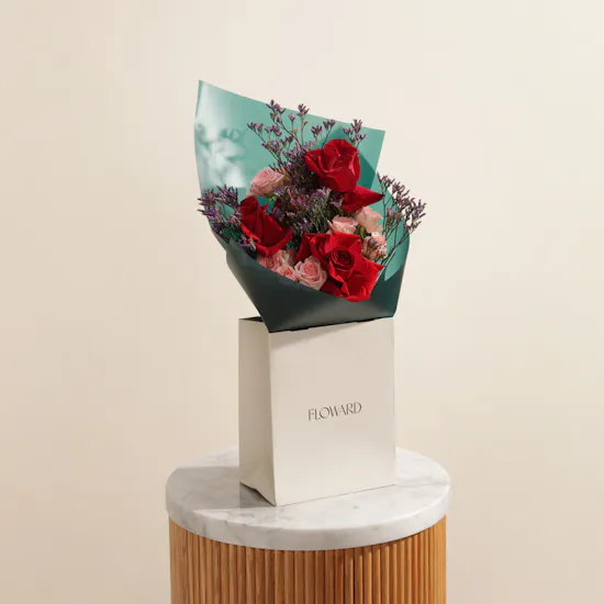 Shimmering Magical Flowers Bouquet