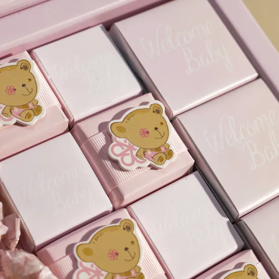 Patchi Welcome Baby Pink Chocolate Box