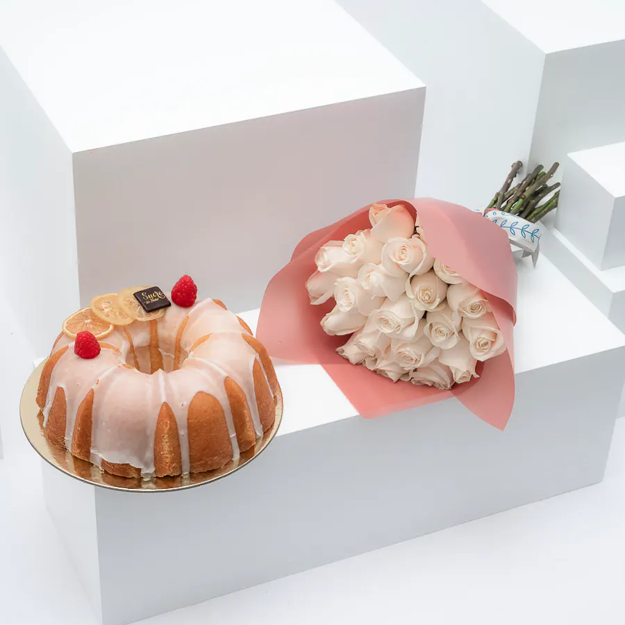 Sucre De Nada Lemon Cake | Roses 1