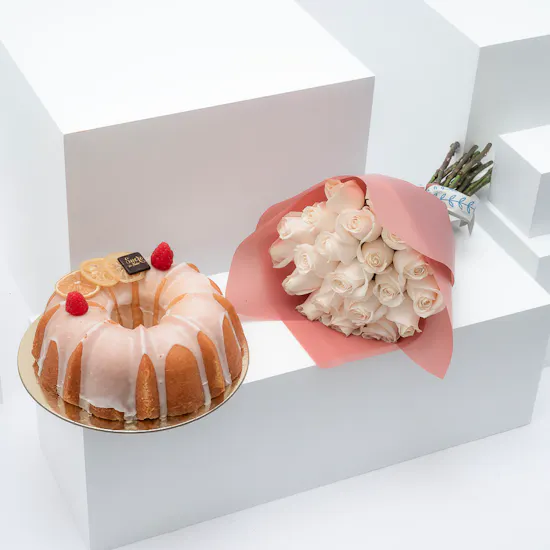 Sucre De Nada Lemon Cake | Roses