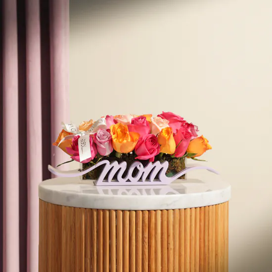 Delicate Flowers Tray