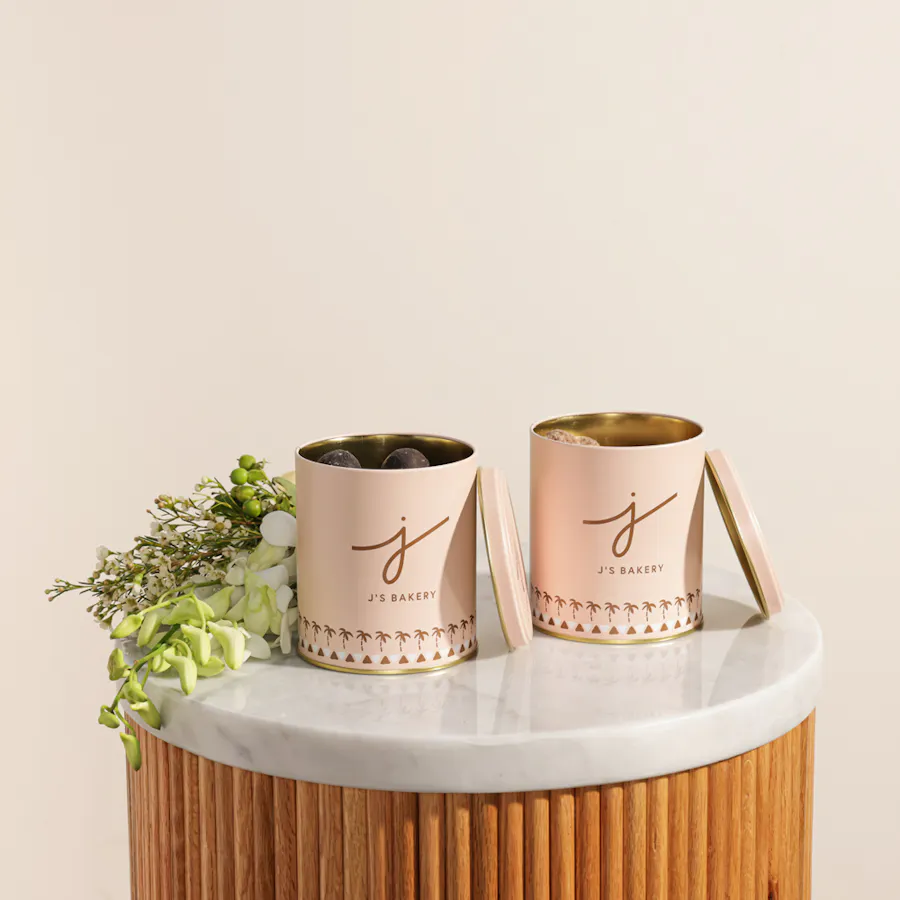 J's Bakery Protein Twin Can | White Flowers 1