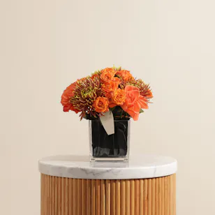 Autumn Grace Flowers Vase