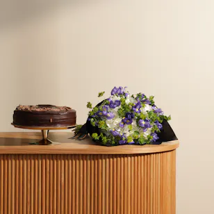 Sucre De Nada for Cakes | Colorful Garden Flowers Bouquet Sucre De Nada for Cakes | Colorful Garden Flowers Bouquet