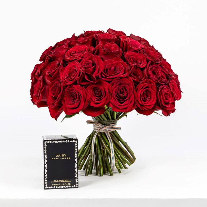 Daisy Marc Jacobs Women Perfume | 50 Roses Bouquet