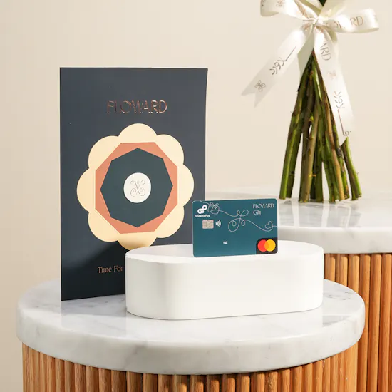 Floward Card | Velvet Garden Flower Bouquet