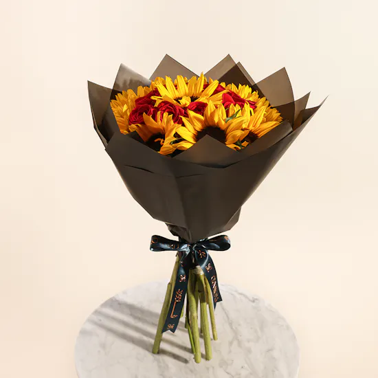 Sun-Kissed Romance Bouquet