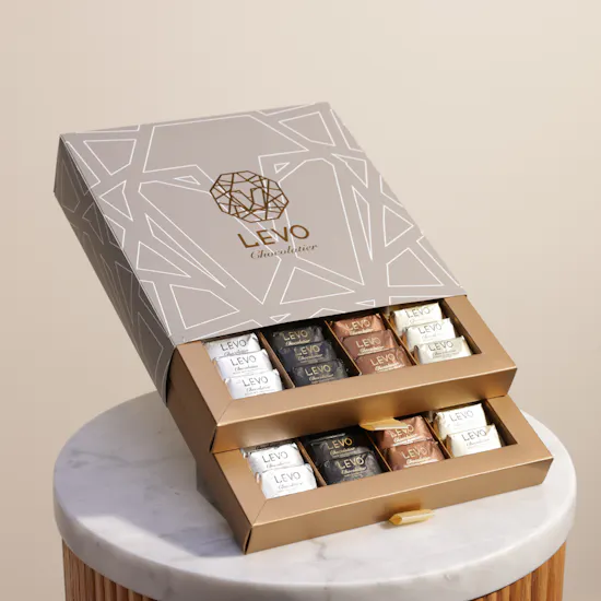 Levo Wrapped Chocolate Box